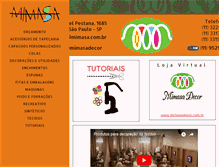 Tablet Screenshot of mimasa.com.br